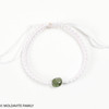 POLISHED MOLDAVITE - CORD BRACELET (MBC055)