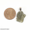 RAW MOLDAVITE PENDANT - B Grade - Final Sale 1.2g (RPB006)