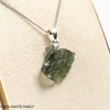 RAW MOLDAVITE PENDANT - B Grade - Final Sale 1.82g (RPB007)