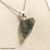 RAW MOLDAVITE PENDANT - B Grade - Final Sale 1.64g (RPB010)