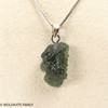 RAW MOLDAVITE PENDANT - B Grade - Final Sale 1.97g (RPB014)