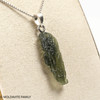 RAW MOLDAVITE PENDANT - B Grade - Final Sale 1.80g (RPB015)