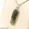 RAW MOLDAVITE PENDANT - B Grade - Final Sale 1.80g (RPB015)
