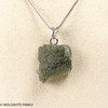 RAW MOLDAVITE PENDANT - B Grade - Final Sale 2.26g (RPB016)