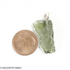 RAW MOLDAVITE PENDANT - B Grade - Final Sale 1.99g (RPB019)