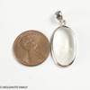 LIBYAN DESERT GLASS CABOCHON PENDANT - 3.21g (LDGP22005I002)