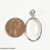 LIBYAN DESERT GLASS CABOCHON PENDANT - 3.55g (LDGP22005I017)