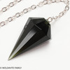 MOLDAVITE PENDULUM 8.44 GRAMS - A Quality (MPEN031)