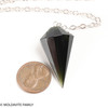 MOLDAVITE PENDULUM 8.44 GRAMS - A Quality (MPEN031)