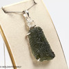 MOLDAVITE & LIBYAN DESERT GLASS PENDANT - 9.21g (MSP0154I024)