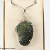 MOLDAVITE & LIBYAN DESERT GLASS PENDANT - 10.57g (MSP0154I025)