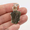 MOLDAVITE & LIBYAN DESERT GLASS PENDANT - 6.69g (MSP0154I027)