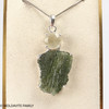 MOLDAVITE & LIBYAN DESERT GLASS PENDANT - 6.69g (MSP0154I027)