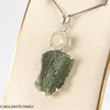 MOLDAVITE & LIBYAN DESERT GLASS PENDANT - 6.69g (MSP0154I027)