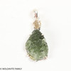MOLDAVITE & LIBYAN DESERT GLASS PENDANT - 6.44g (MSP0154I028)