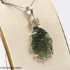 MOLDAVITE & LIBYAN DESERT GLASS PENDANT - 6.44g (MSP0154I028)