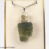 MOLDAVITE & LIBYAN DESERT GLASS PENDANT - 8.66g (MSP0154I029)