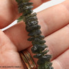 RAW MOLDAVITE BRACELET ~ 10 mm (MBED025)