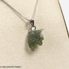 RAW MOLDAVITE PENDANT - B Grade - Final Sale 1.08g (RPB025)