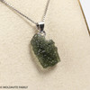 RAW MOLDAVITE PENDANT - B Grade - Final Sale 1.57g (RPB030)