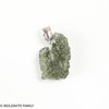 RAW MOLDAVITE PENDANT - B Grade - Final Sale 1.57g (RPB030)