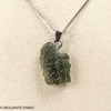 RAW MOLDAVITE PENDANT - B Grade - Final Sale 1.57g (RPB030)