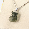 RAW MOLDAVITE PENDANT - B Grade - Final Sale 1.78g (RPB031)