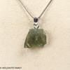 RAW MOLDAVITE PENDANT - B Grade - Final Sale 1.28g (RPB037)