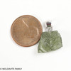 RAW MOLDAVITE PENDANT - B Grade - Final Sale 1.28g (RPB037)
