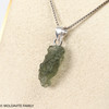 RAW MOLDAVITE PENDANT - B Grade - Final Sale 1.18g (RPB038)
