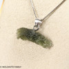 RAW MOLDAVITE PENDANT - B Grade - Final Sale 1.41g (RPB042)