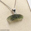 RAW MOLDAVITE PENDANT - B Grade - Final Sale 1.41g (RPB042)