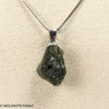 RAW MOLDAVITE PENDANT - B Grade - Final Sale 1.96g (RPB043)
