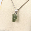 RAW MOLDAVITE PENDANT - B Grade - Final Sale 0.76g (RPB044)