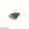 RAW MOLDAVITE PENDANT - B Grade - Final Sale 1.31g (RPB048)