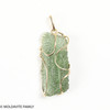 MOLDAVITE PENDANT - 14K GOLD 5.25g (MGP001I027)