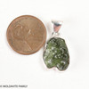 MOLDAVITE PENDANT - STERLING SILVER - 2.28g (MSP0202I149)