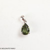 FINAL SALE - STERLING SILVER PENDANT WITH MOLDAVITE (FSS001)