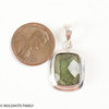 MOLDAVITE CABOCHON PENDANT (MSP0180I165)
