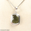 MOLDAVITE CABOCHON PENDANT (MSP0180I165)
