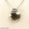 MOLDAVITE CABOCHON PENDANT (MSP0180I166)