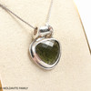 MOLDAVITE CABOCHON PENDANT (MSP0180I166)