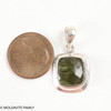 MOLDAVITE CABOCHON PENDANT (MSP0180I170)