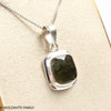 MOLDAVITE CABOCHON PENDANT (MSP0180I170)