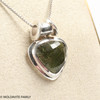 MOLDAVITE CABOCHON PENDANT (MSP0180I176)