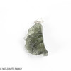 RAW MOLDAVITE PENDANT - B Grade - Final Sale 3.11g (RPB051)