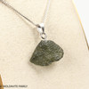 RAW MOLDAVITE PENDANT - B Grade - Final Sale 1.81g (RPB055)