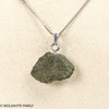 RAW MOLDAVITE PENDANT - B Grade - Final Sale 1.81g (RPB055)