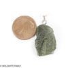 RAW MOLDAVITE PENDANT - B Grade - Final Sale 3.43g (RPB057)