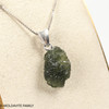 RAW MOLDAVITE PENDANT - B Grade - Final Sale 2.54g (RPB059)